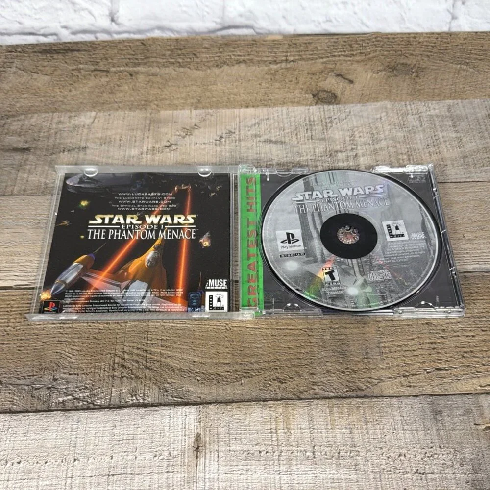 Star Wars Episode I The Phantom Menace Greatest Hits CIB Complete W/ REG Tested
